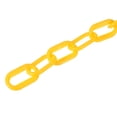 thumbnail image 4 of Unique Bargains 0.2' Diameter 49Ft Length Plastic Chain Barrier, Safety Link Chain Stanchion for Crowd Control, Yellow, 4 of 6