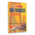 thumbnail image 6 of HISTORIX Vintage 1957 San Francisco Travel Poster Print - 8x12 Inch Vintage Airline Poster Fly TWA Stylized Golden Gate Bridge California Wall Art, 6 of 6