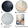 thumbnail image 3 of Designart "Monochromatic Road Abstract I" Abstract Collages Canvas Prints, 3 of 7