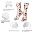 thumbnail image 3 of Bingfone Dachshund Dog Heart Prirnt Women's Men's Fun Pattern and Solid Crew Socks-1 Pair Pack-Cool & Classic Novelty Design Gifts, 3 of 7