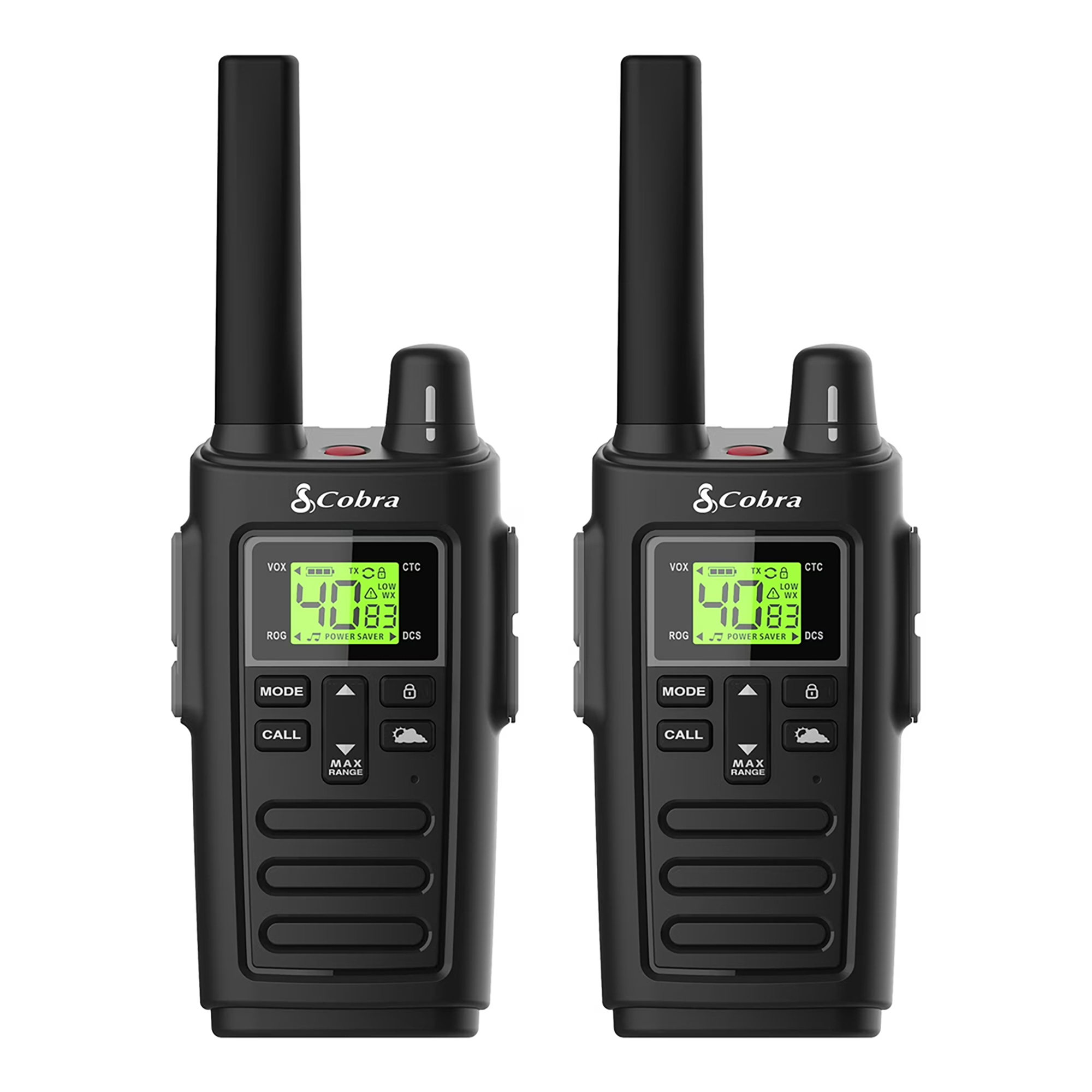Cobra RX385 Two-Way Radios Water-Resistant