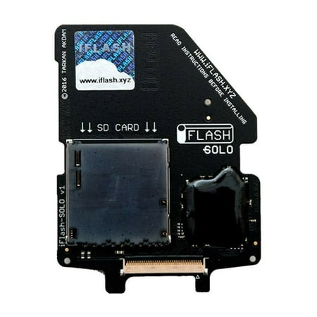 Image of iFlash Solo SD Adapter iPod 5G 6G 7G Classic Install 1x SD/SDHC/SDXC Card Video