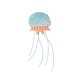 thumbnail image 4 of Escultura de pared de medusas para colgar en la pared, diseño de medusas con temática de playa Azul claro, 4 of 9