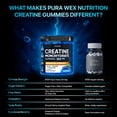 thumbnail image 2 of Gomitas de monohidrato de creatina PURA WEX NUTRITION 850 mg 120 unidades, 2 of 9