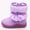 Purple, variant on Herrnalise Toddler Snow Boots For Boys Girls Kids Outdoor Shoes Non Slip Booties With Side Zipper,clearance under $10