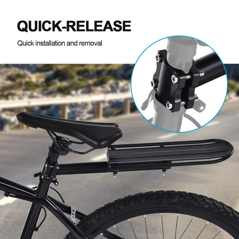 Seatpost mounted bike rack hotsell