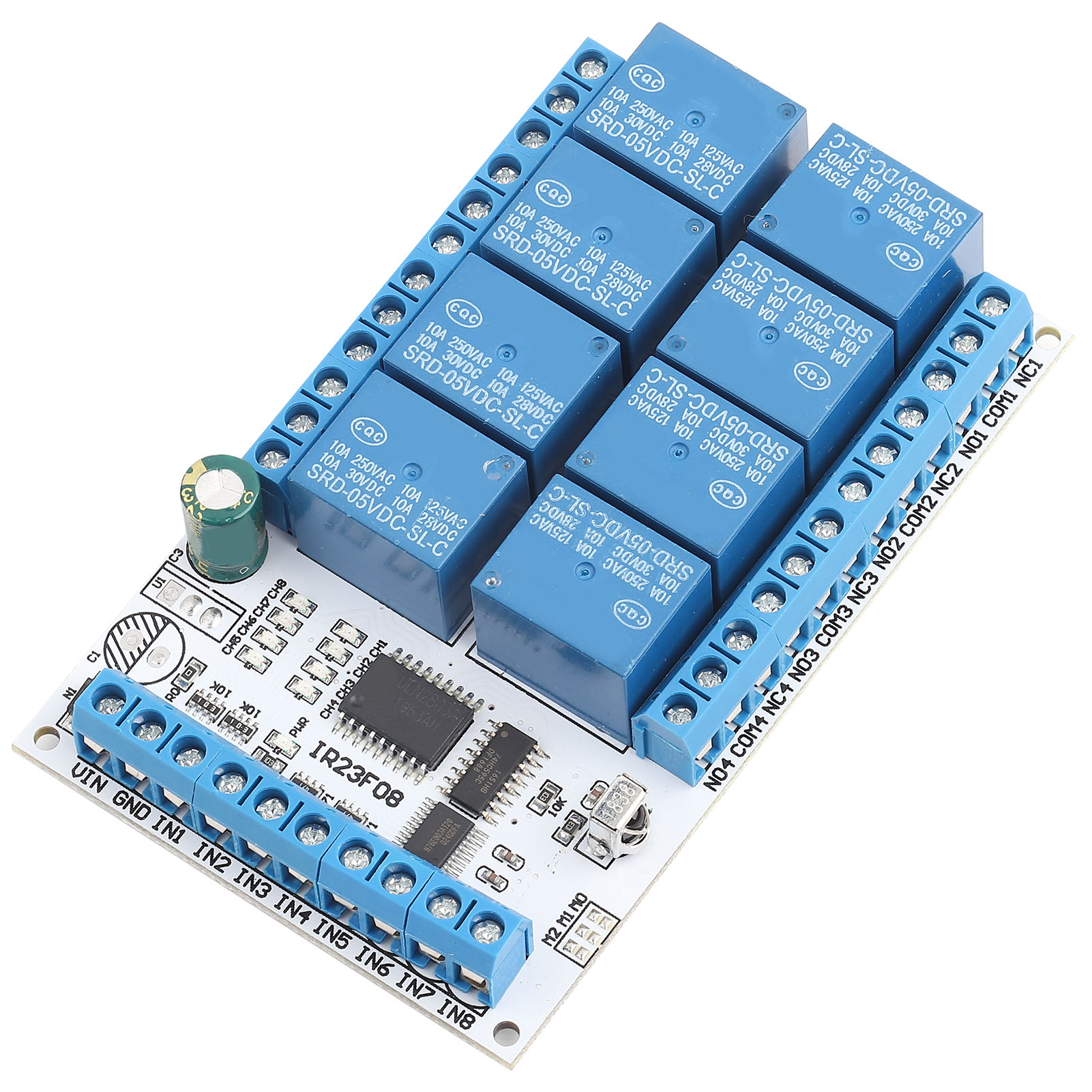 2 Channel 12V IR Infrared Remote Control Relay Switch Module Board
