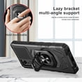 thumbnail image 5 of Compatible for BLU G91 Max Case with Magnetic Car Mount Friendly Hybrid Shockproof Protective Phone Cover with Kickstand - Black, 5 of 7