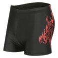 thumbnail image 1 of Bañador de hombre de poliéster con velo negro que no se decolora Bañador de hombre Boxer Gorro de baño cruzado para adultos Secado rápido, 1 of 5