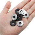 thumbnail image 5 of Uxcell M6.3x19mm Galvanized EPDM Bonded Sealing Neoprene Rubber Washers Gasket 300 Pack, 5 of 7