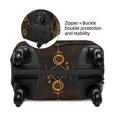 thumbnail image 2 of Fotbe Mystical Golden Eye Funda Protectora para Equipaje, Antirrayones y Resistente a la Suciedad, Compatible con Maletas de 18 a 32 Pulgadas-Small, 2 of 7