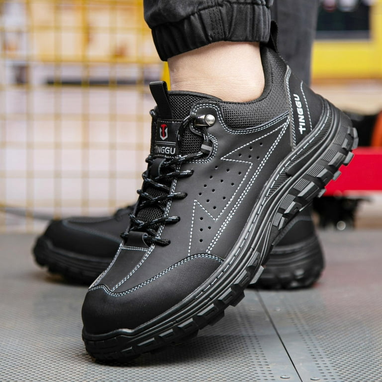 OwnShoe Composite Toe Work Shoes for Men Women Safety Shoes Insulated Work Sneakers for Industrial Construction