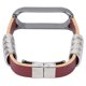 thumbnail image 2 of Correa de cuero retro para Xiaomi Mi Band 5/6 NFC Correa de cuero retro de moda Marrón Negro, 2 of 5