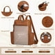 thumbnail image 5 of Mochila RAINSMORE de piel sintética impermeable para mujer, 5 of 9