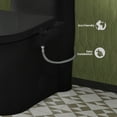 thumbnail image 4 of Aqua Non-Electric Bidet Toilet Attachment in Glossy Black with Black Knob, 4 of 8
