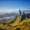 Old Man Of Storr, variant on Elephant Stock Old Man Of Storr Wall Art - Horizontal Canvas Wall Art - Living Room Wall Decor - Places Canvas - Brown And Yellow Decor - 12" x 8"