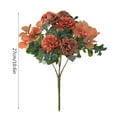 thumbnail image 3 of Danhjin Fake Flowers, Artificial Flowers for Outdoors Indoors Decoration Wedding Handheld Flower Wall Faux Flowers, for Garden Porch Patio Graveside Home Decor, Flowers for Decoration, 3 of 7