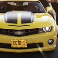 thumbnail image 6 of 2-Pack Aluminum License Plate Frame with 2 Holes for GM License Plate Cover with Free Screws Flames Pattern, 6 of 8
