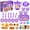 Purple, variant on Funtogether Toys Kids Kitchen Playset, 33-Piece Pretend Cooking and Tea Party Set, Ages 3 and Up