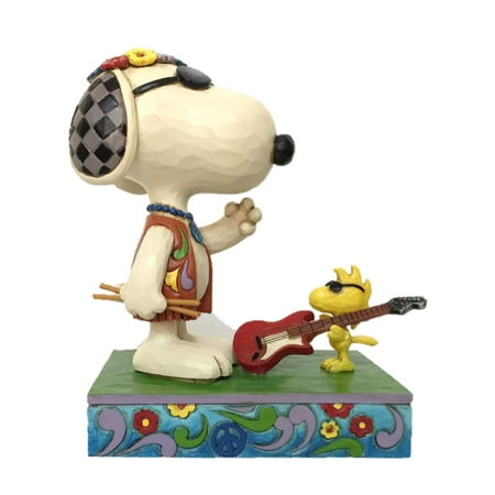 Jim Shore Concert Critters Snoopy Woodstock Musicians 6005943