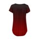 thumbnail image 4 of Mujeres de Verano Tops de Manga Corta Impresa Casual Cuello Redondo Plisado Superior 95% Poliéster 5% Spandex, Blusa de Moda para Todas las Estaciones, 4 of 6