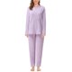 thumbnail image 2 of Conjunto de pijama cálido y suave para mujer, cómodo, de felpa, oversize, con pantalones, ropa de estar por casa, 2 piezas, otoño-invierno, 2 of 6