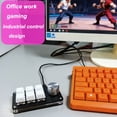 thumbnail image 1 of 6-Key Mechanical Keyboard with Programmable Macro Keys, USB Wired Connection, Plug-and-, Ergonomic Design, Strong Portability, Ideal for Gaming, Office Work, 1 of 11