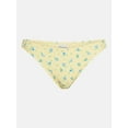 thumbnail image 5 of No Boundaries Femme Floral Print High Cut Bikini Bottoms, Women’s XXS-XXL, 5 of 5