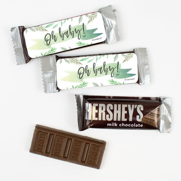 44 Pcs Baby Shower Candy Snack Size Chocolate Bar Party Favors (19.8 oz, Approx. 44 Pcs) - Botanical
