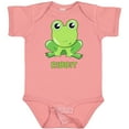 thumbnail image 3 of Inktastic Ribbit Cute Green Frog Boys or Girls Baby Bodysuit, 3 of 5