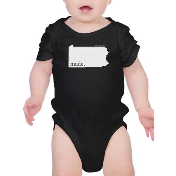 Made In Pennsylvania Bodysuit Infant -Smartprints Designs,  18 Months