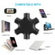 thumbnail image 4 of Adaptador de cable de audio para auriculares auxiliares de concentrador multipuerto de 6 vías con conector de 3,5 mm (negro) Universal Accesorios Electrónicos, 4 of 6