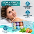 thumbnail image 2 of Set de bombas de baño de regalo BELLISSO 6 XXL Bubble Bath Fizzies, 2 of 6