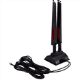 thumbnail image 1 of 2.4GHz 5GHz Magnetic Base WiFi Antenna for Router Wireless Network Card Dual-Band Antenna SMA Inner Hole,1 * antenna,Black, 1 of 8