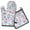 Pioneer Flower-2, variant on Pioneer Flower Kitchen Oven Mitt and Pot Holder Sets 2 Pcs for Baking, Cooking and Grilling, Heat Resistant Up To 392 °F