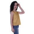thumbnail image 4 of Moomaya Womens Solid Sleeveless Top Schiffli Blouse Summer Casual Tunic Tops, 4 of 7