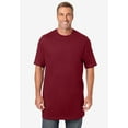 thumbnail image 4 of KingSize Men's Big & Tall Shrink-Less Lightweight Longer-Length Crewneck T-Shirt, 4 of 6