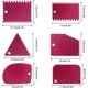 thumbnail image 4 of Fondant Cake Scraper Smoother Set of 6 Decorative Cake Scrapers and 5 Fondant Smoothing Tools, 4 of 5