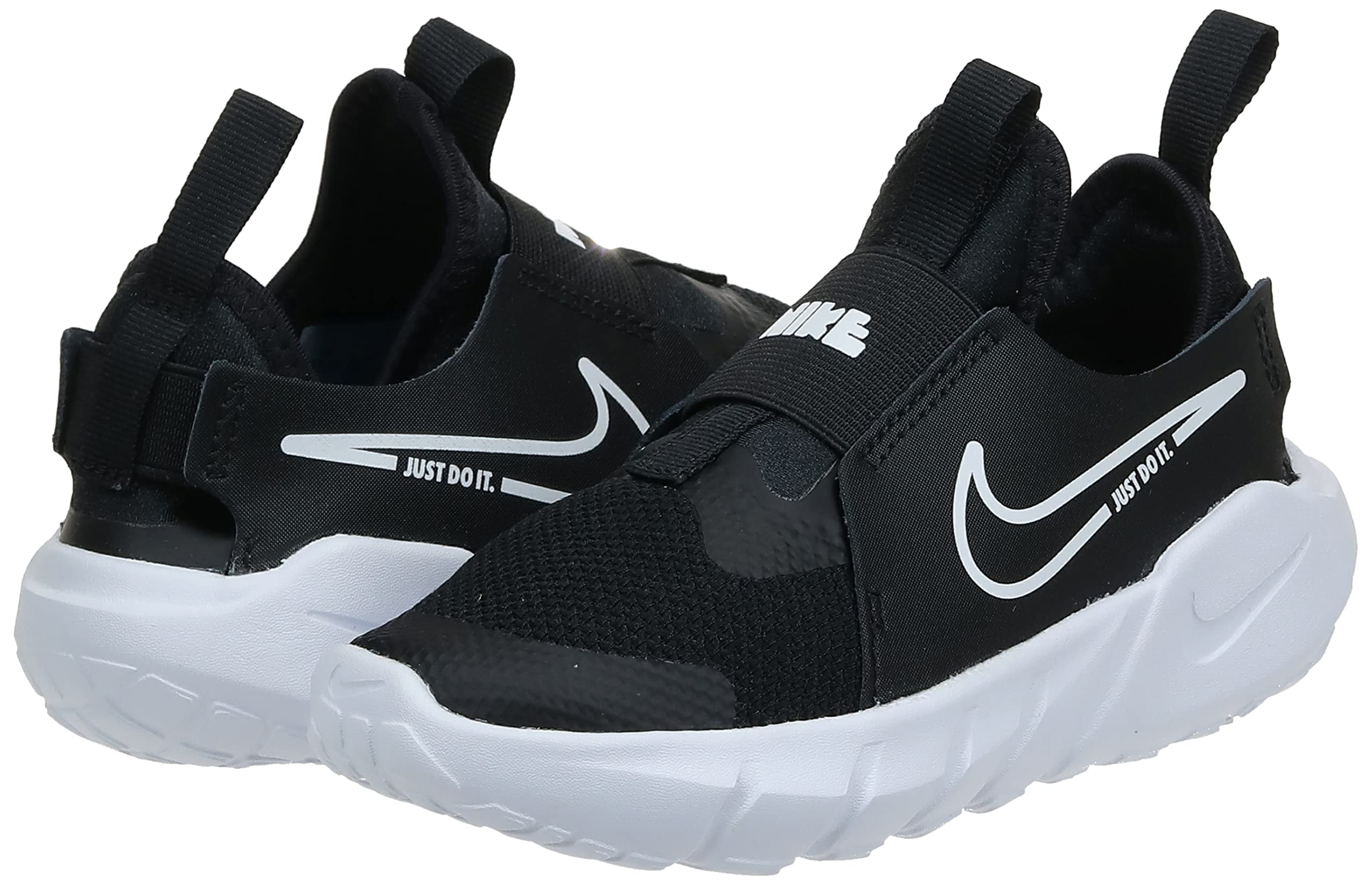 Nike Flex Runner 2 Little Kids' Shoes Color: Black/Photo Blue/University Gold/White Size: 11C