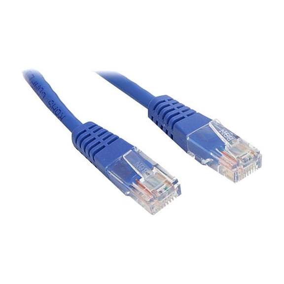 StarTech 6ft Blue Molded Cat5e UTP Patch Cable