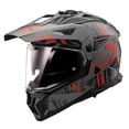 thumbnail image 1 of Casco LS2 Blaze II Adventure con Visera Solar Mate Gris Rojo Talla M, 1 of 1