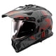 thumbnail image 1 of Casco LS2 Blaze II Adventure con Visera Solar Mate Gris Rojo Talla M, 1 of 1