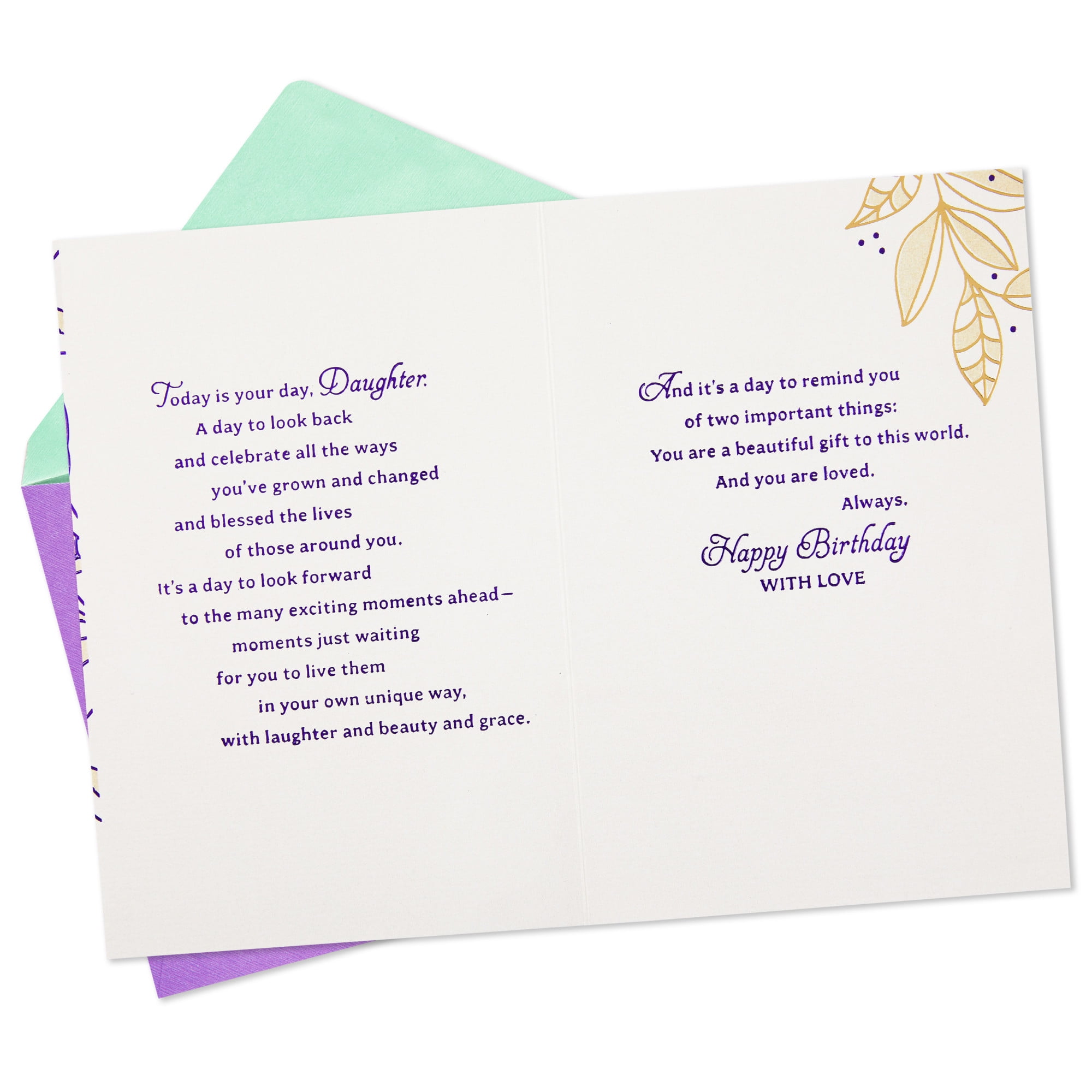 Hallmark Birthday Card for Daughter (All the Ways You've Grown)