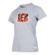 thumbnail image 2 of NFL Playera Aficionado Básica Cincinnati Bengals Gris para Mujer, Talla Mediana, 2 of 5