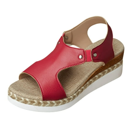 

ZAROYEAX Sandals Women Womens Sandals Comfortable Dressy Wedge Sandals Women Sandals Platform Sandals