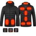 thumbnail image 4 of New Heated Jacket Coat USB Electric Jacket Cotton Coat Heater Thermal Clothing Heating Vest Men's Clothes Winter, 4 of 11