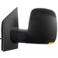 thumbnail image 2 of For Chevy Express 1500 2008-2014 Door Mirror Driver Side | Power | Heated | Textured | w/ Signal Light | Manual Folding | Replacement For GM1320397 | 15227416, 615343150543, 2 of 7