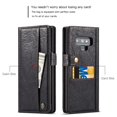 thumbnail image 1 of Funda de teléfono con tapa de lujo para Samsung Galaxy Note 9, funda con tarjeta para Samsung Galaxy Note 10 Lite, Funda de cuero con billetera, Coque Capa qym unisex, 1 of 2