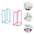 thumbnail image 4 of Portable Hanger Storage Rack Made of Durable Plastic for Home Organization with Standing Design, 4 of 8