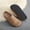 brown, variant on Anti Slip Leather Clogs Cork Footbed Sandals Comfort Mules with Arch Support Slip on Slippers Casual House Slippers